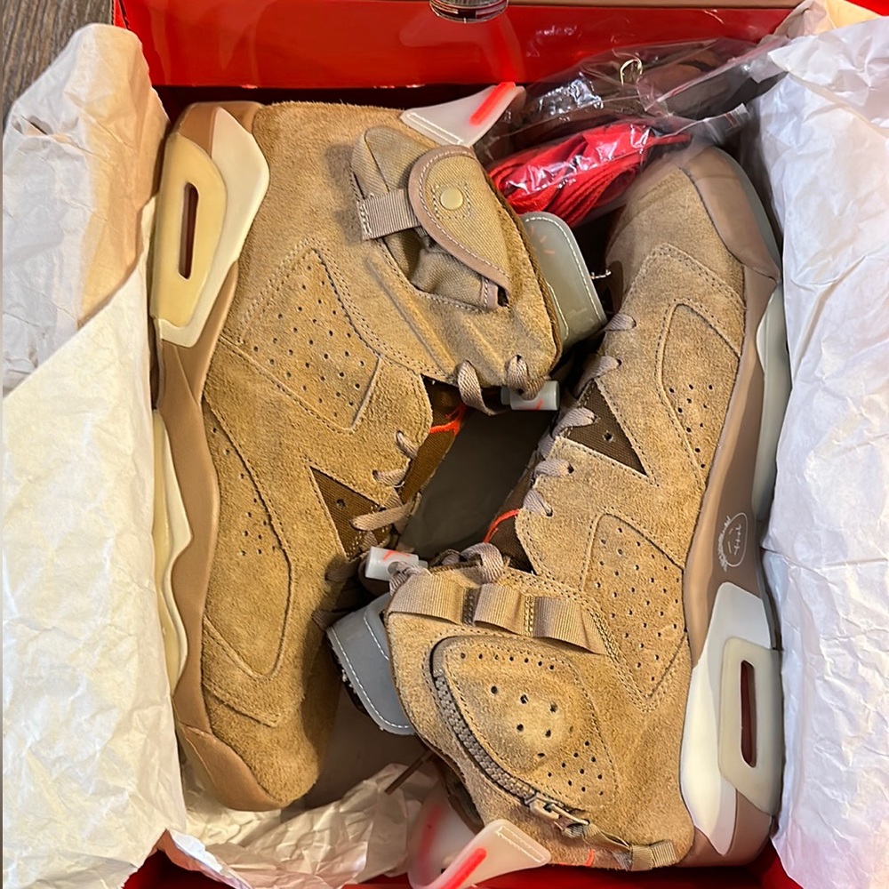Air Jordan 6 Retro x Travis Scott ‘British Khaki’